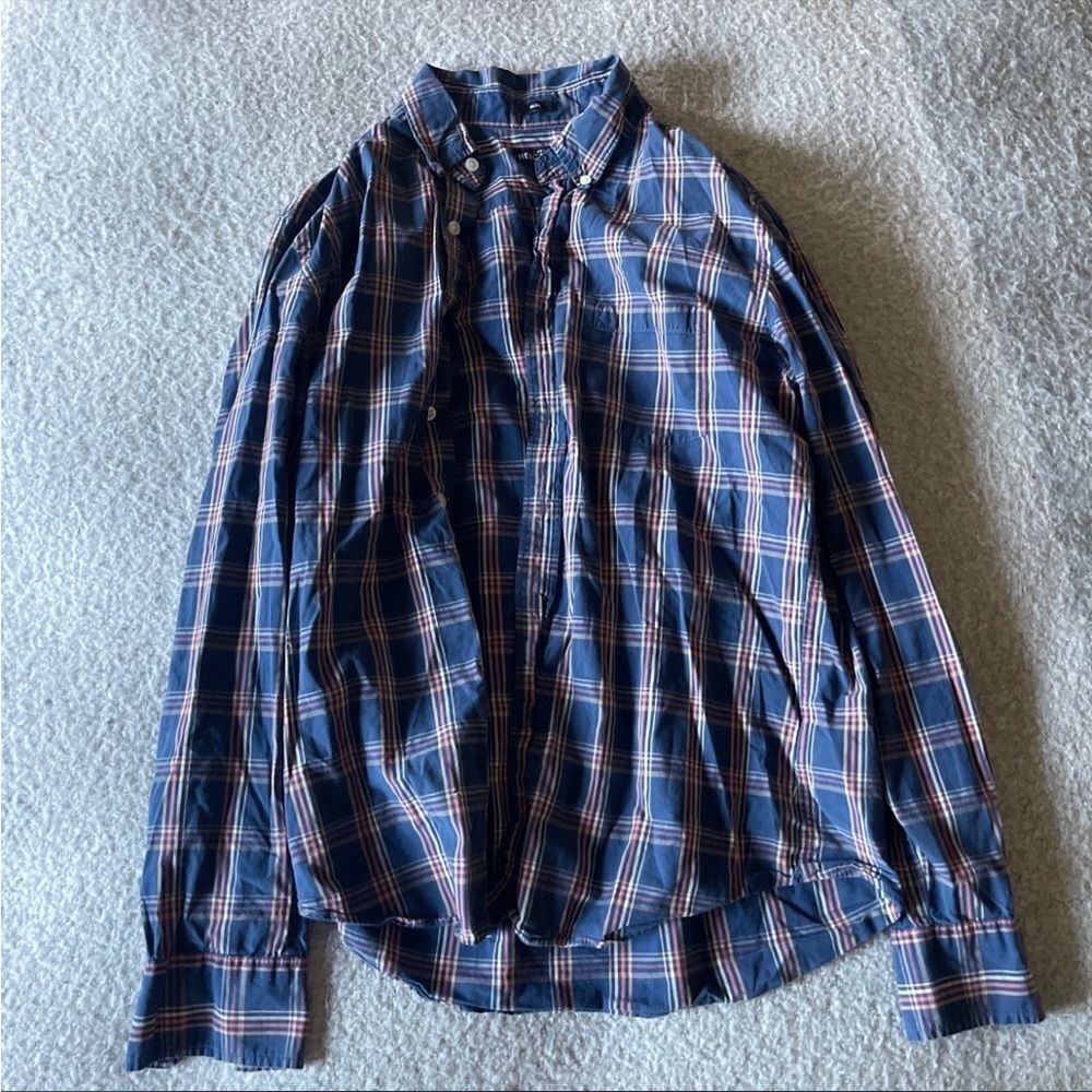 J crew slim‎ button down L
